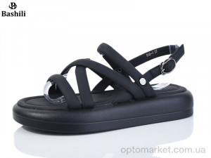 Босоніжки жіночі S10-1 Башили чорний  оптом от Optomarket