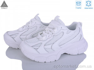Кросівки жіночі S100-1 шкіра Stilli білий оптом от Optomarket