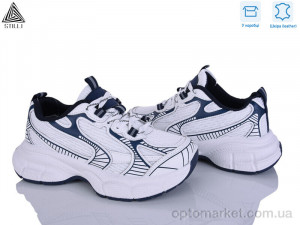 Кросівки жіночі S100-17 шкіра Stilli білий оптом от Optomarket