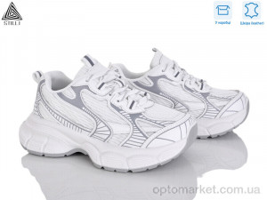 Кросівки жіночі S100-2 шкіра Stilli білий оптом от Optomarket
