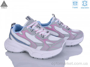 Кросівки жіночі S100-9 шкіра Stilli білий оптом от Optomarket