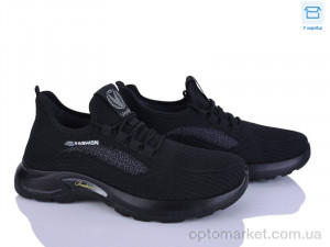 Кросівки чоловічі S15-1 Alimama чорний  оптом от Optomarket