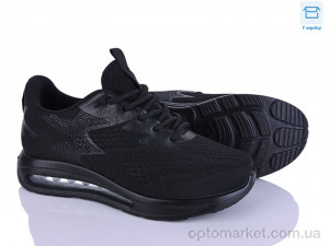 Кросівки унісекс S16 Alimama чорний  оптом от Optomarket