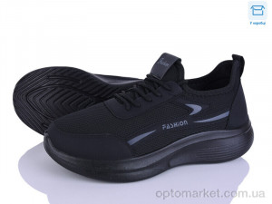 Кросівки чоловічі S18 Alimama чорний  оптом от Optomarket