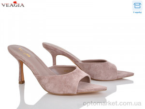 Шльопанці жіночі S189-1 Veagia рожевий оптом от Optomarket