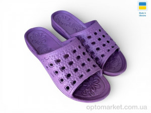 Шльопанці жіночі С19 бордовий Krok бордовий оптом от Optomarket