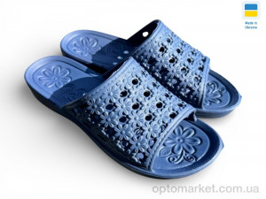 Шльопанці жіночі С19 синій Krok синій оптом от Optomarket