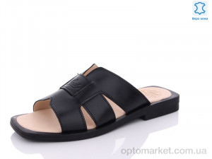 Шльопанці жіночі S23 black Lady Million чорний  оптом от Optomarket