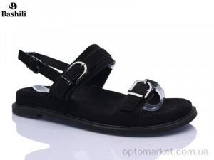Босоніжки жіночі S230-6 Башили чорний  оптом от Optomarket