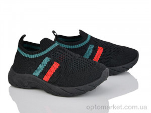 Кросівки дитячі S26-3 Blue Rama чорний оптом от Optomarket