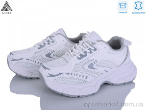 Кросівки жіночі S300-2 шкіра Stilli білий оптом от Optomarket