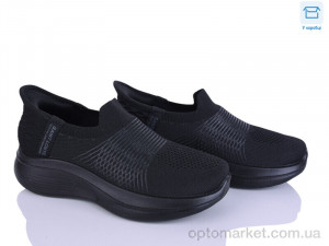Кросівки унісекс S35-1 Alimama чорний  оптом от Optomarket