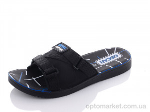 Шльопанці чоловічі S35 blue Oscar чорний  оптом от Optomarket