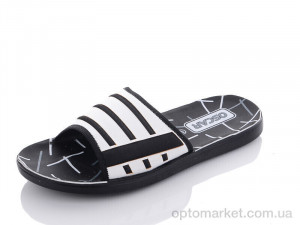 Шльопанці чоловічі S37 white Oscar білий  оптом от Optomarket