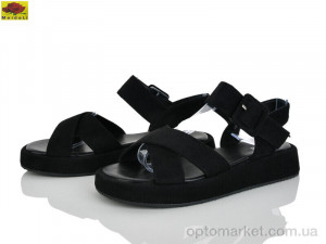 Босоніжки жіночі S5757-3 Mei De Li чорний  оптом от Optomarket