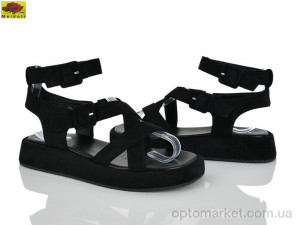 Босоніжки жіночі S5757-6 Mei De Li чорний  оптом от Optomarket