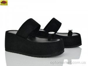Шльопанці жіночі S5757-8 Mei De Li чорний оптом от Optomarket