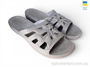 Шльопанці жіночі С60 т.бежевий Krok бежевий оптом от Optomarket