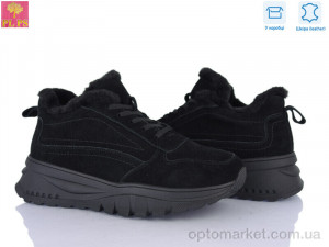 Кросівки жіночі S652-2 PLPS чорний  оптом от Optomarket