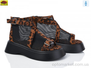 Босоніжки жіночі S6657-7 Mei De Li коричневий  оптом от Optomarket