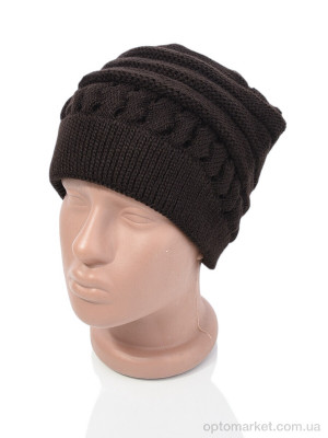 Шапка жіночі SA1317-1 brown Red Hat коричневий  оптом от Optomarket