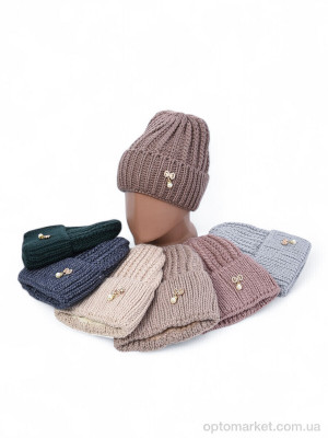 Шапка жіночі SA3363 mix Red Hat мікс  оптом от Optomarket