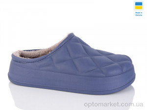 Галоші жіночі Сабо 111 волошка Krok синій  оптом от Optomarket