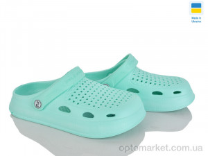 Крокси жіночі Сабо08 м'ята Dream Stan зелений  оптом от Optomarket
