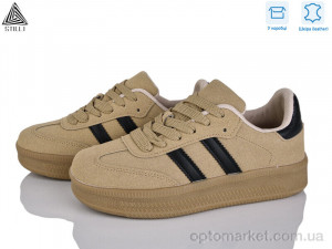 Кросівки жіночі SD10-16 шкіра Stilli коричневий  оптом от Optomarket