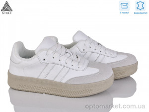 Кросівки жіночі SD10-9 шкіра Stilli білий оптом от Optomarket