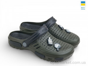 Крокси дитячі СД48 хакі Gipanis хакі  оптом от Optomarket