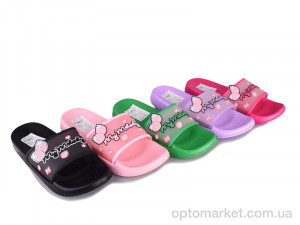 Шльопанці жіночі Шльопки Ж736 mix Papuci мікс  оптом от Optomarket