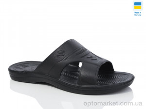 Шльопанці чоловічі Сітроен 2 чорний Progress чорний  оптом от Optomarket