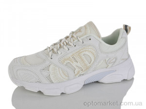 Кросівки жіночі SKU355-5 Running бежевий  оптом от Optomarket