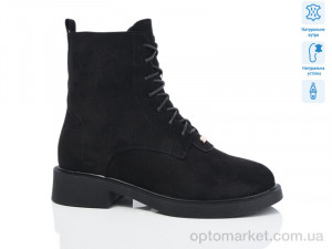 Черевики жіночі SN371-6M Lino Marano чорний  оптом от Optomarket