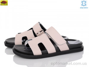 Шльопанці жіночі SS57790-7 Mei De Li бежевий оптом от Optomarket