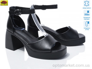 Босоніжки жіночі SS8665-10 Mei De Li чорний оптом от Optomarket