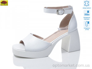 Босоніжки жіночі SS8665-11 Mei De Li білий оптом от Optomarket