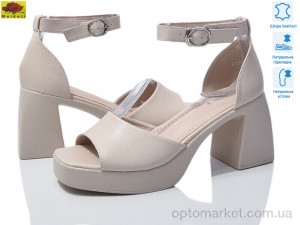 Босоніжки жіночі SS8665-12 Mei De Li бежевий оптом от Optomarket