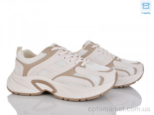 Кросівки жіночі SSS15-3 Xifa бежевий  оптом от Optomarket