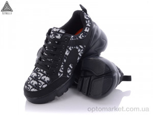 Кросівки жіночі ST8263-1 пена Stilli чорний оптом от Optomarket
