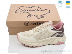 Кросівки жіночі SWL25076 powder-cream Restime бежевий оптом от Optomarket