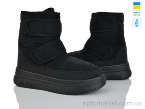 Дутики жіночі SX1001-2 Lasco чорний  оптом от Optomarket