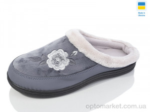 Капці жіночі T01 сірий Dago сірий  оптом от Optomarket
