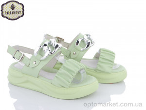 Босоніжки дитячі T05-7 Paliament зелений  оптом от Optomarket