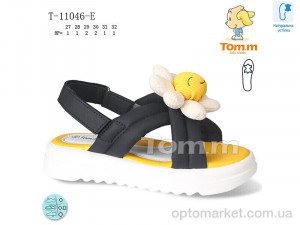 Босоніжки дитячі T11046E Tom чорний  оптом от Optomarket