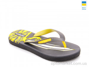 Шльопанці дитячі T2002L-24 Luck Line чорний  оптом от Optomarket