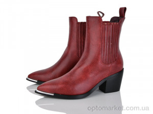 Черевики жіночі T223-25E Lino Marano бордовий  оптом от Optomarket