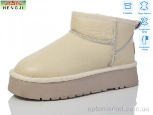 Уги жіночі T30-3 Hengji бежевий  оптом от Optomarket