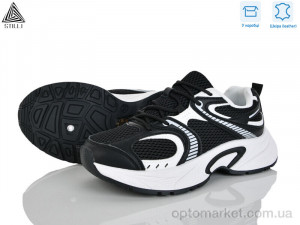 Кросівки жіночі T30-4 шкіра Stilli чорний оптом от Optomarket